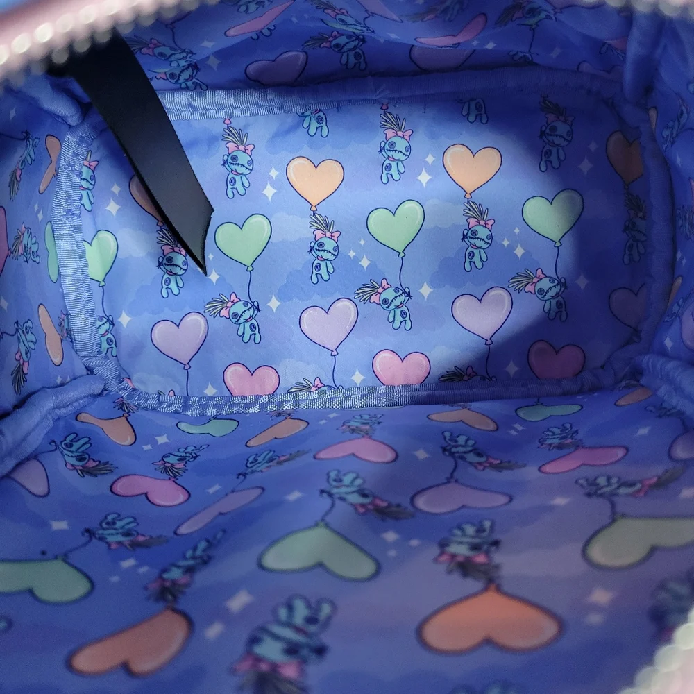 Loungefly Stitch Heart Mini Backpack & Disney Showcase Model - Picture 6 of 10